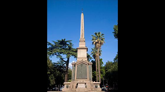 Dogali Obelisk, Rome: Another of Ramesses II’s obelisks, originally set up in a minor temple in the precinct of Ra, this monument was moved to Rome in antiquity and later reused as part of a memorial to Italian soldiers killed in the 1887 invasion of Ethiopia. It is now outside Rome’s main train station.