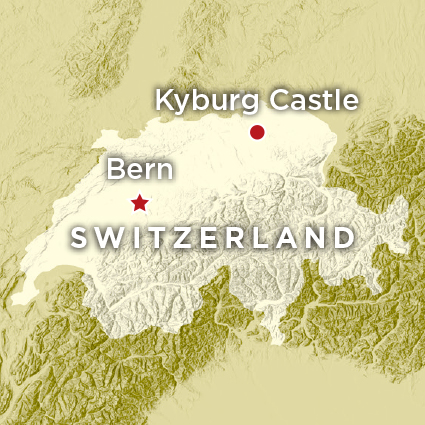 MJ24 Artifact Switzerland Kyburg Castle Map