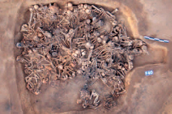 China prehistoric mass grave