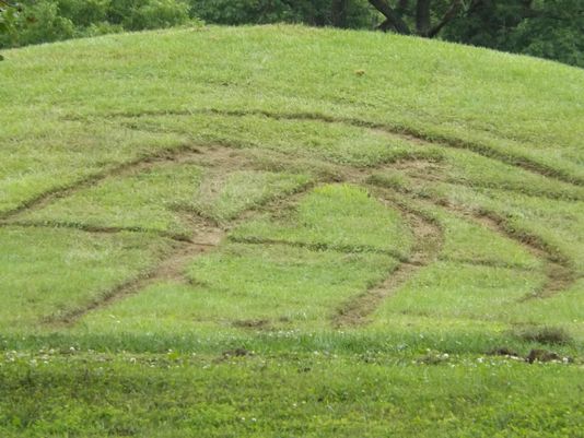 Vandalism Serpent Mound