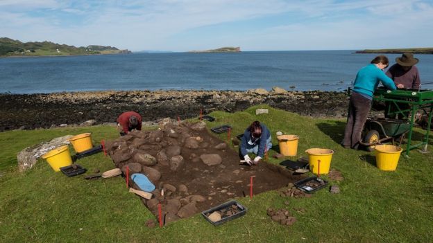 Mesolithic Skye nutshells