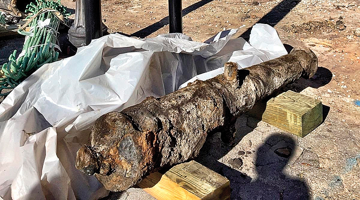 Wilmington Cannon Unearthed