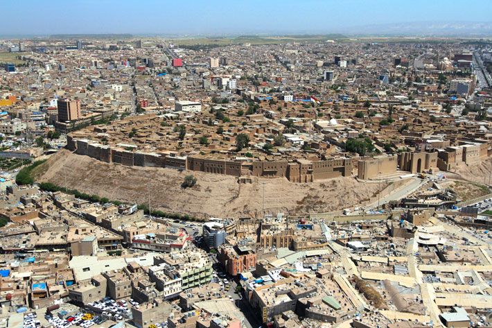 Erbil-Citadel-Aerial