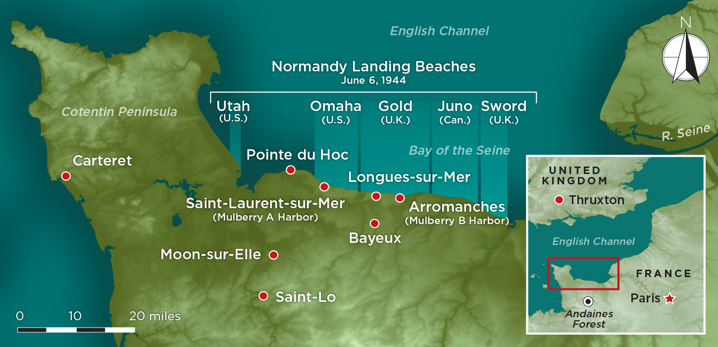 english map of europe normandy