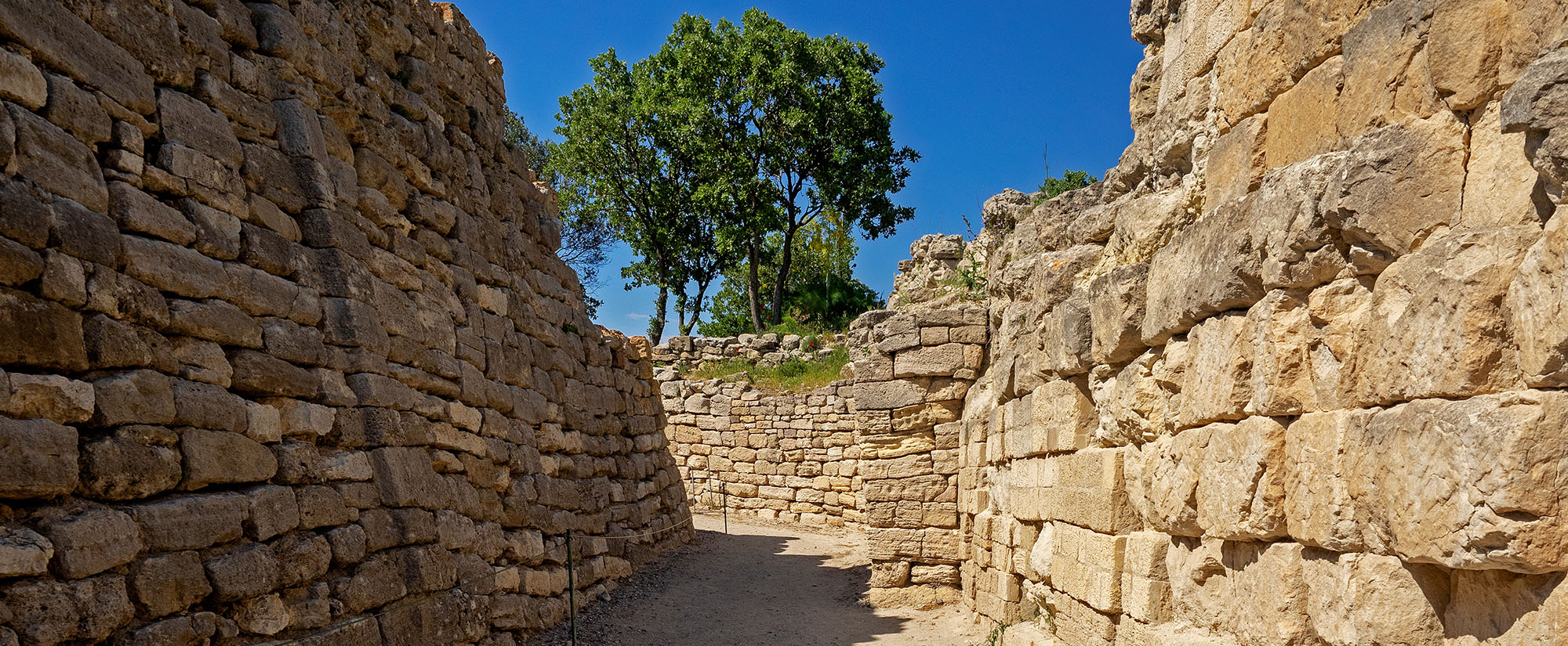 Ancient walls of Troy