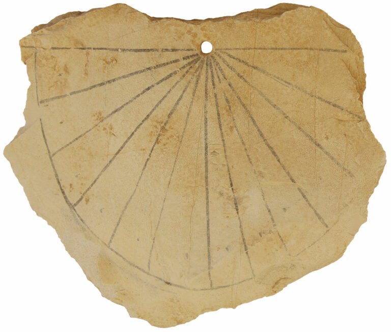 Artifacts - Ancient Egyptian Sundial - Archaeology Magazine - July ...