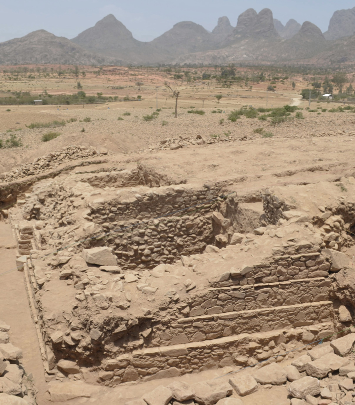 Aksum Ethiopia Beta Samati Basilica Ruins