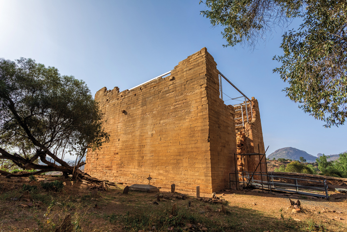 Aksum Ethiopia Yeha Great Temple