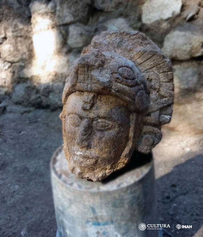 Mexico Chichen Itza Sculpture