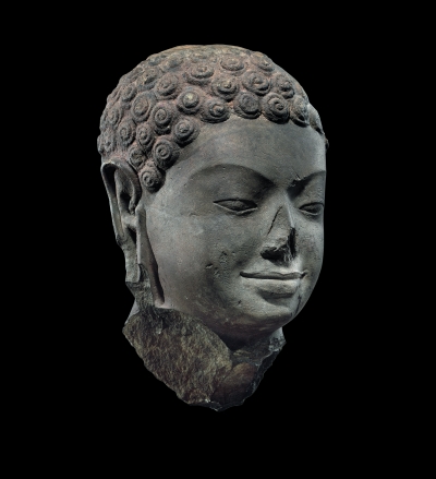 Cambodia Buddha Head