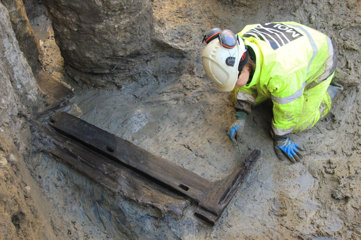 London Roman Funerary Bed