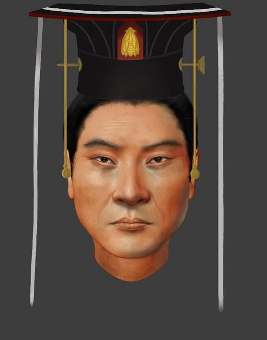 Emperor Wu Facial Reconstruction