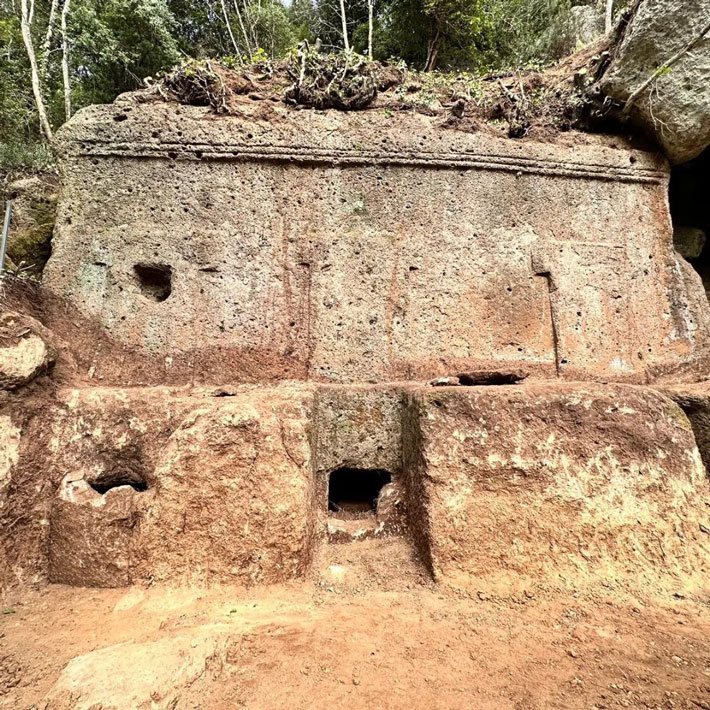 Italy Etruscan Tomb