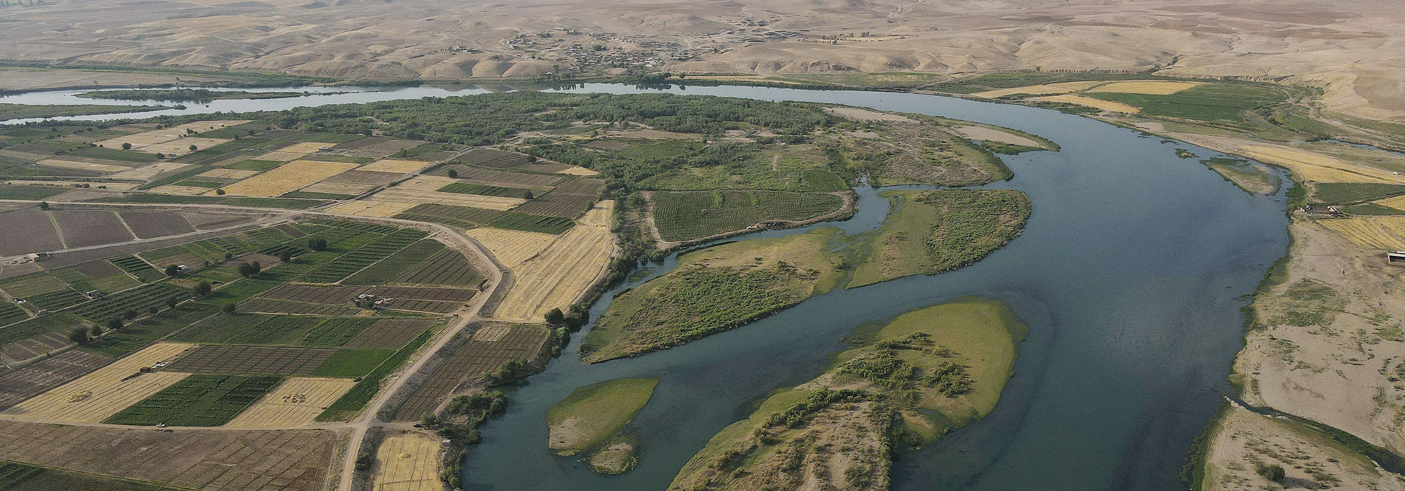 Tigris River in northern Iraq