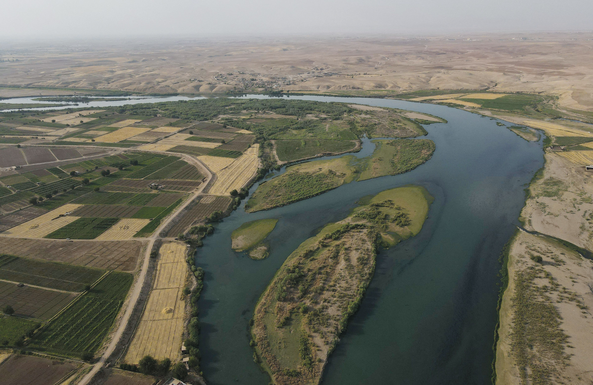 Tigris River in northern Iraq