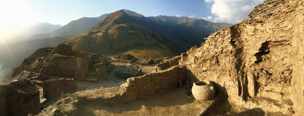 Fortress ruins of Karan, Tajikistan