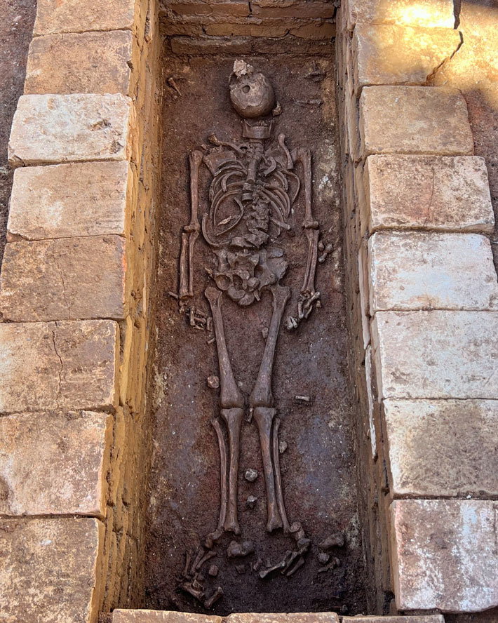 Portugal Ossonoba Burial