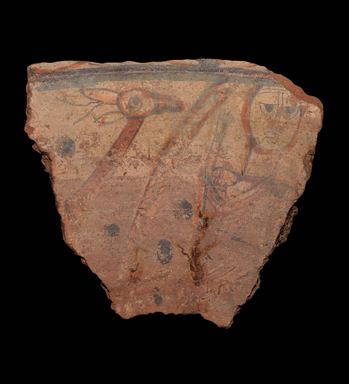 Early medieval ceramic fragment