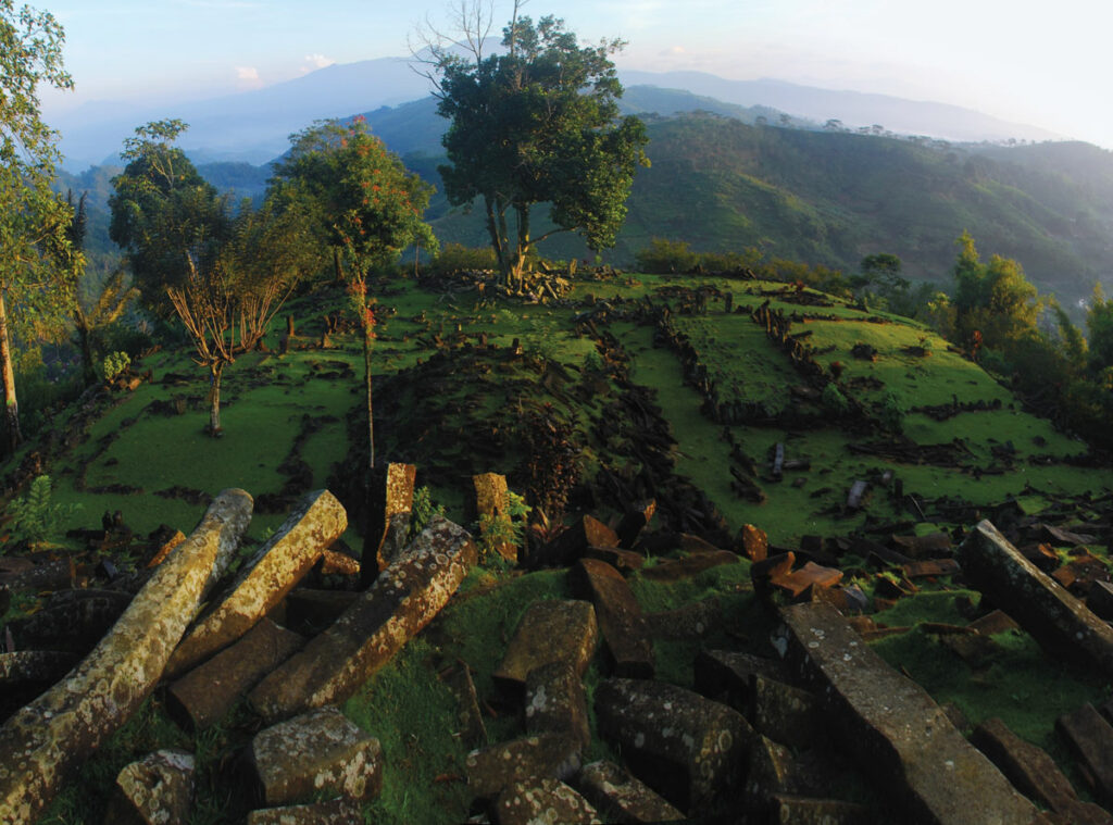 Indonesia Java Gunung Padang Megalithic Site