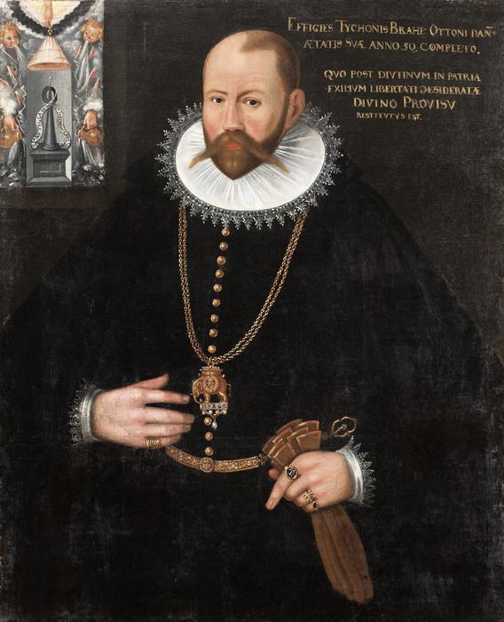 Portrait of Tycho Brahe ca. 1596