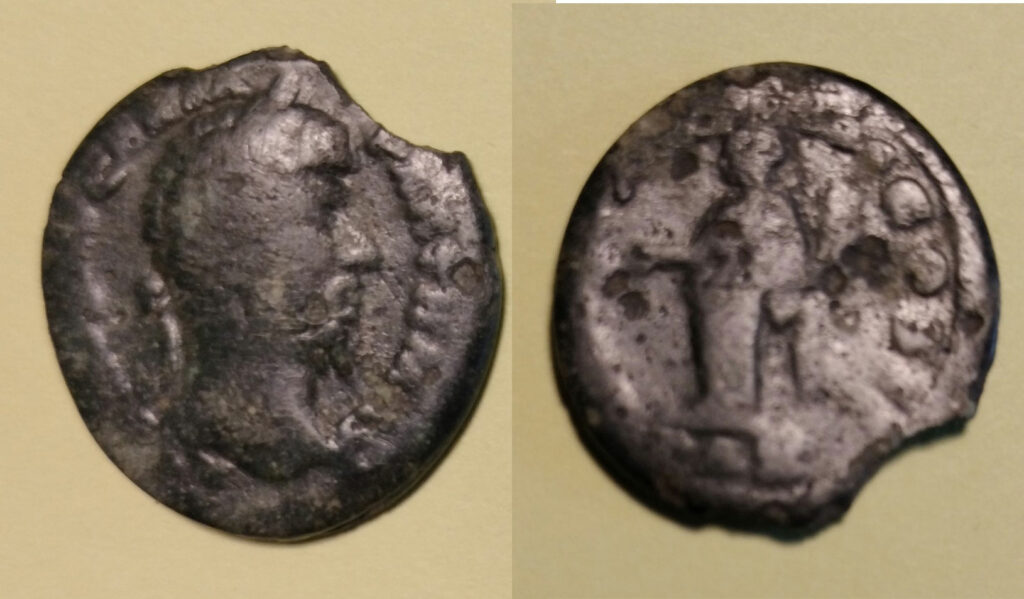 Silver dinar of Antoninus Pius