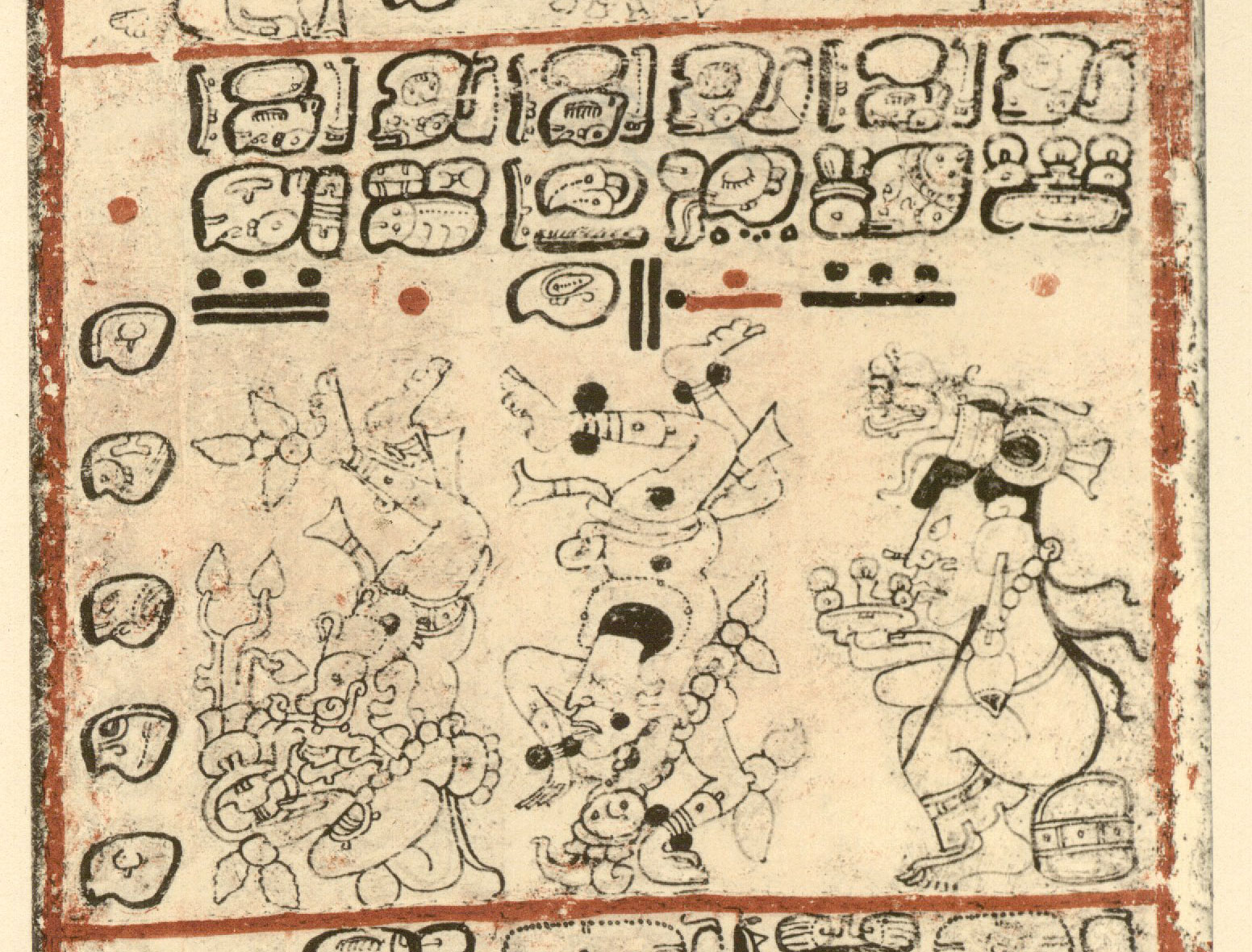 Dresden Codex page