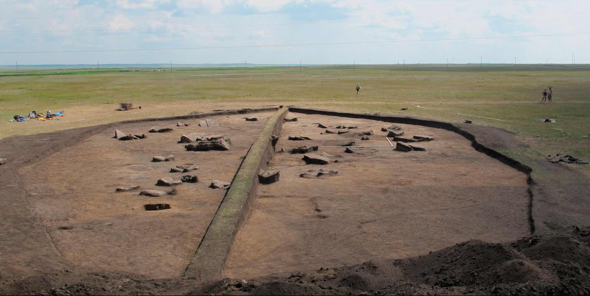 Burial mound, Nepluyevsky, Russia