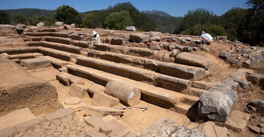 Bouleuterion at Notion, Turkey