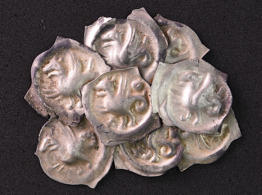 Coins found in Glottertal, Germany