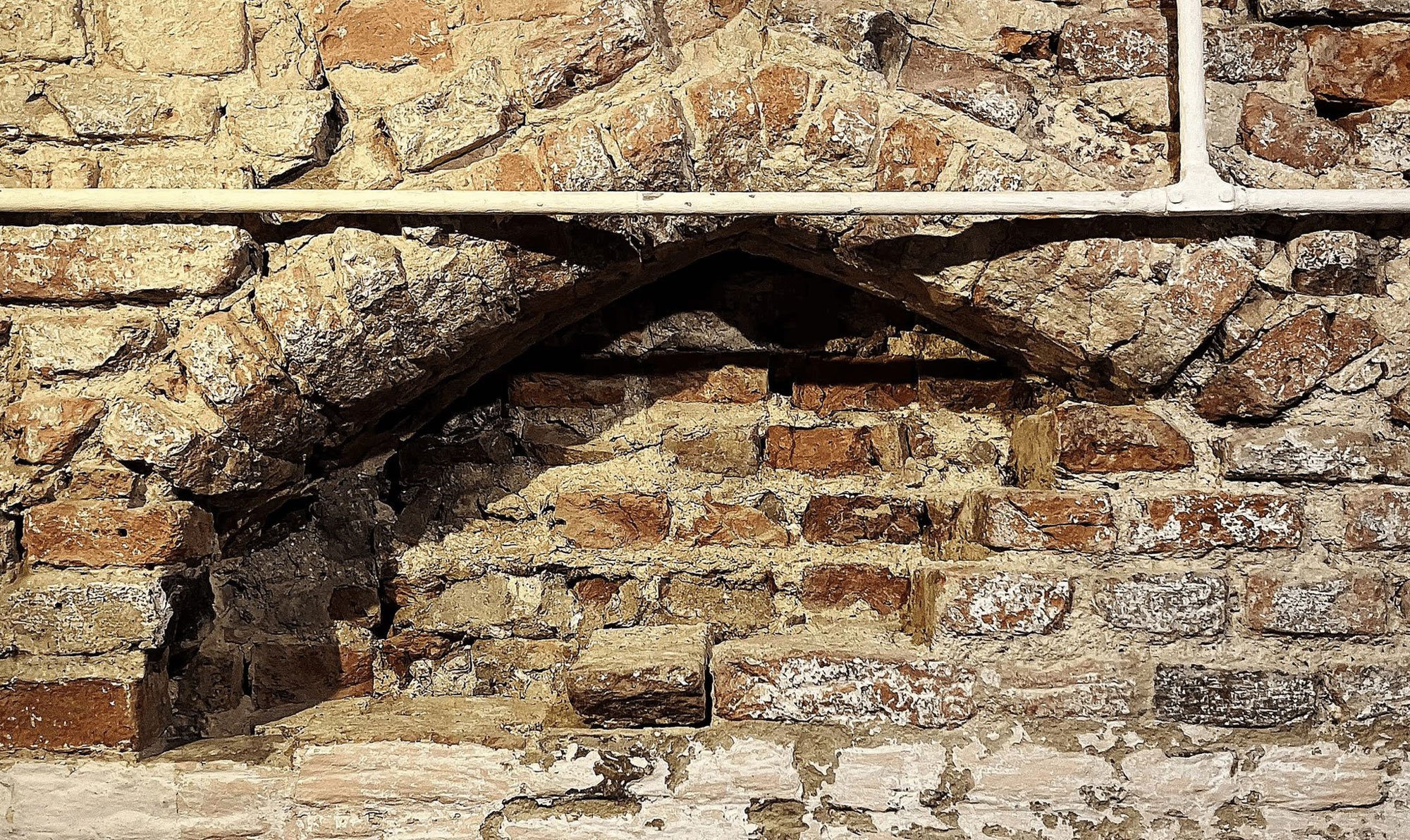 Archway at St. George's Guildhall, Norfolk, England