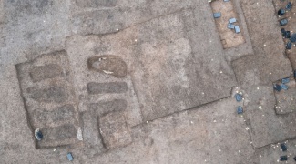 Excavation of buildings, Cookham, England