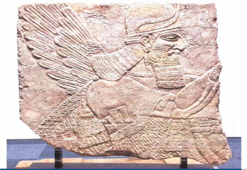 Assyrian relief from Nimrud, Iraq