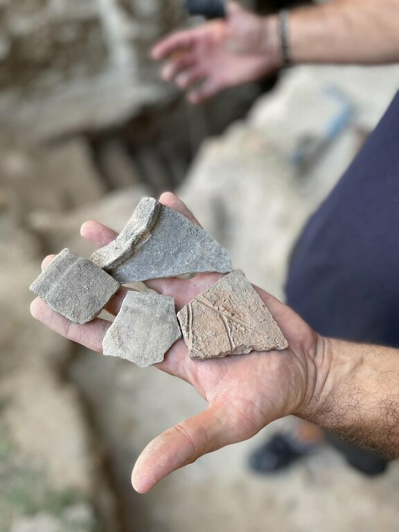 13th-century pot sherds