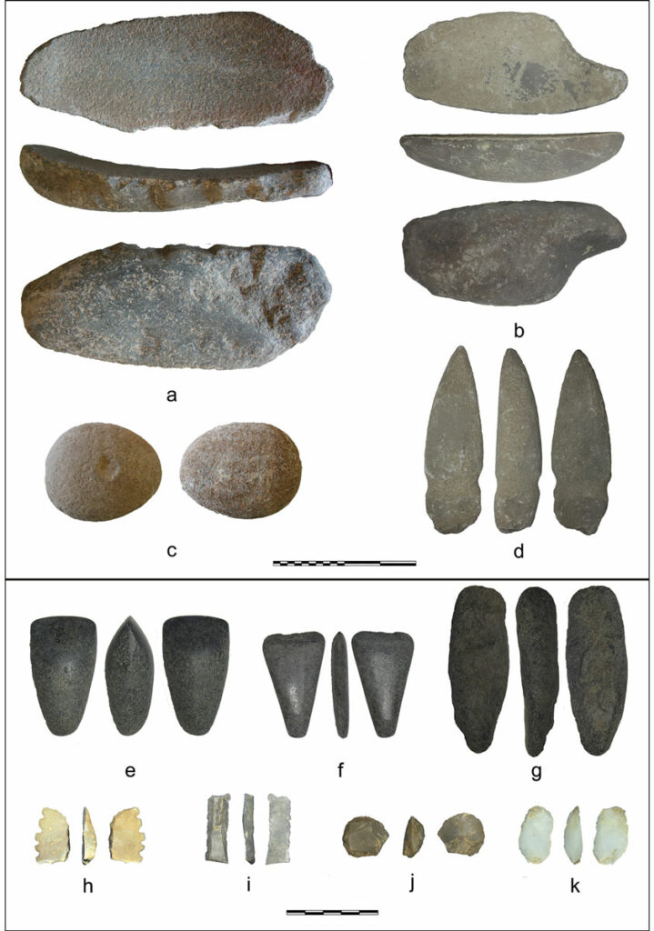 Stone tools from Oued Beht