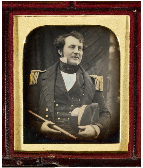 Daguerrotype of James Fitzjames