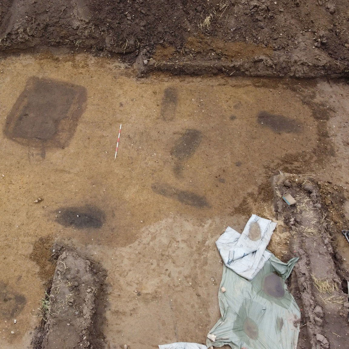 Viking grave, Funen, Denmark