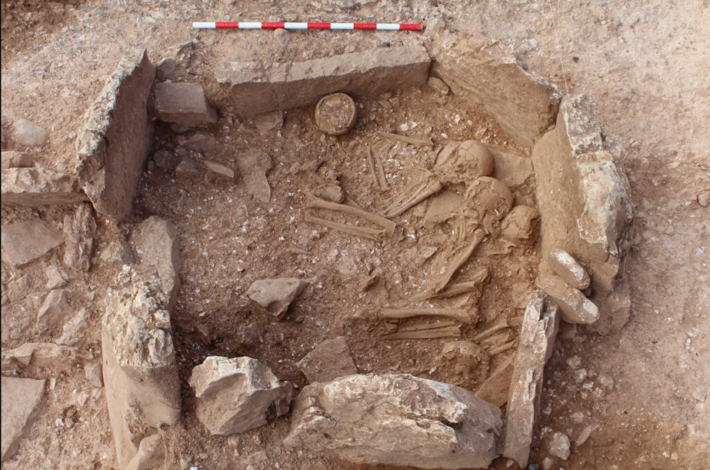 Excavated tomb, Panoría cemetery, Spain