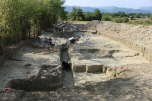 Excavation of a villa, Fregellae, Italy