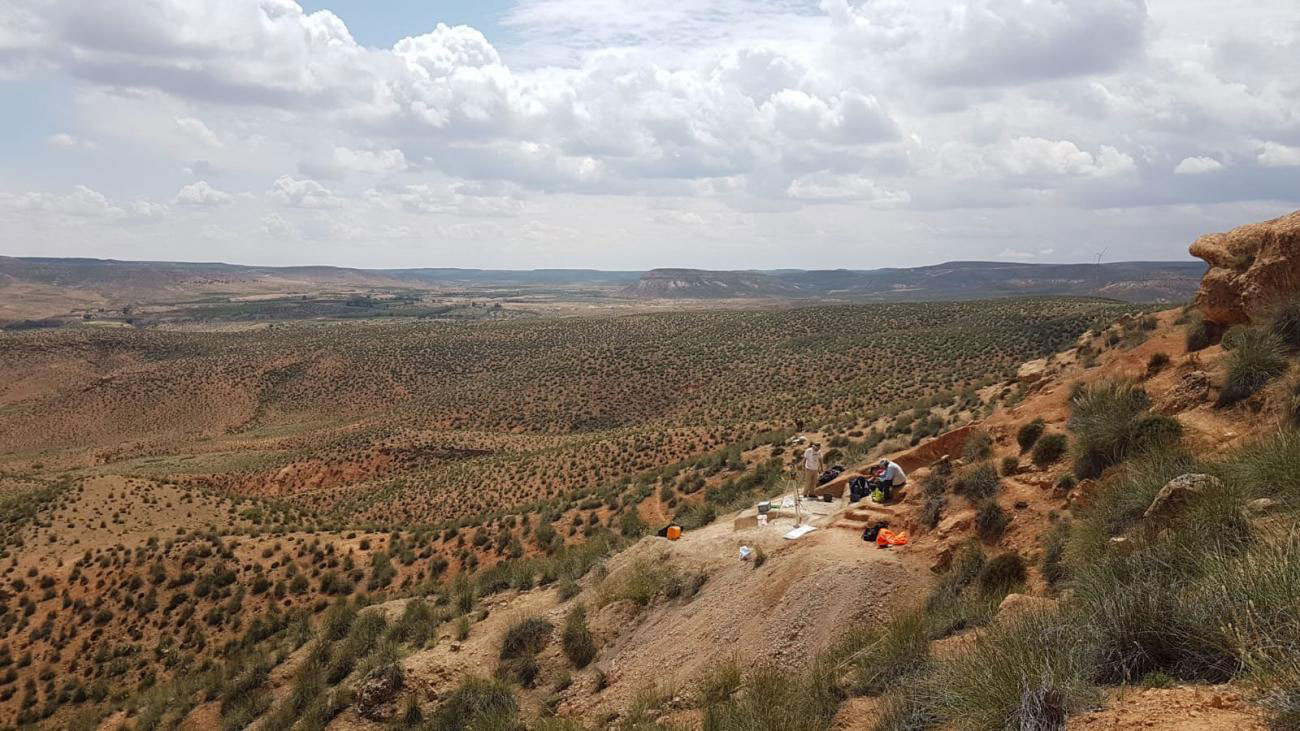 Excavation of the Guefaït-4 site in Morocco