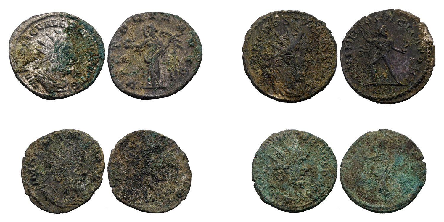 News - Coin Hoard in Germany Contains Roman and Gallic Coins - Archaeology  Magazine