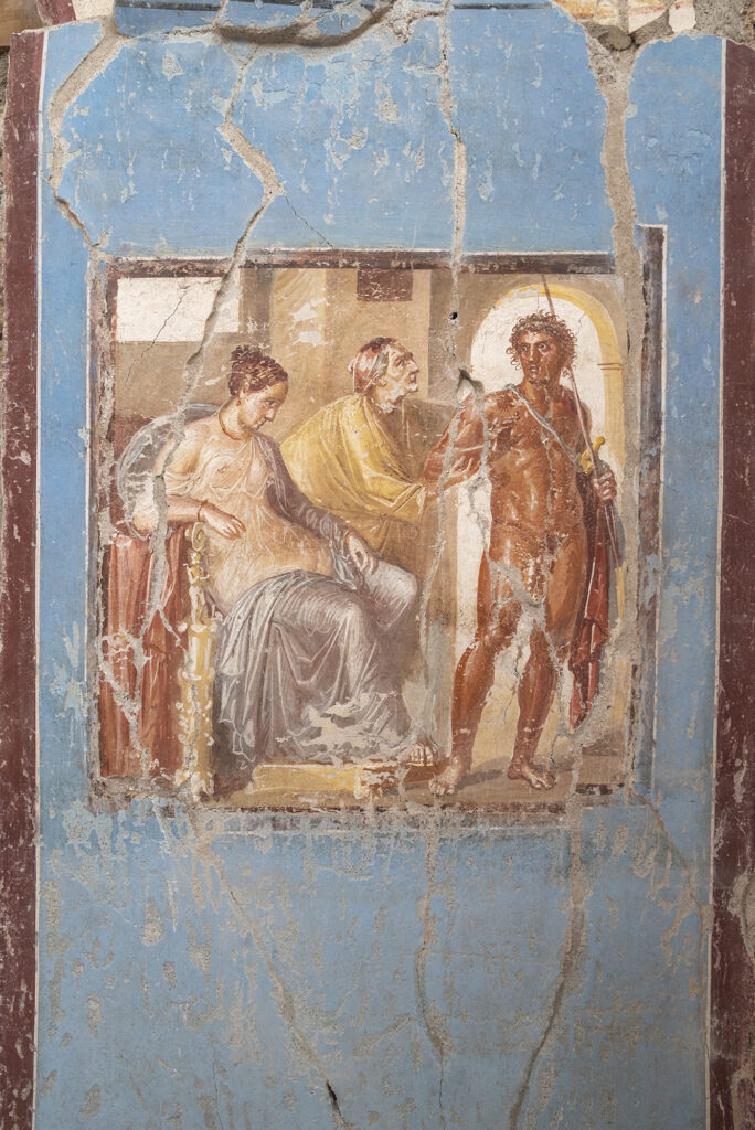 Well-Preserved Frescoes Found in Small House in Pompeii