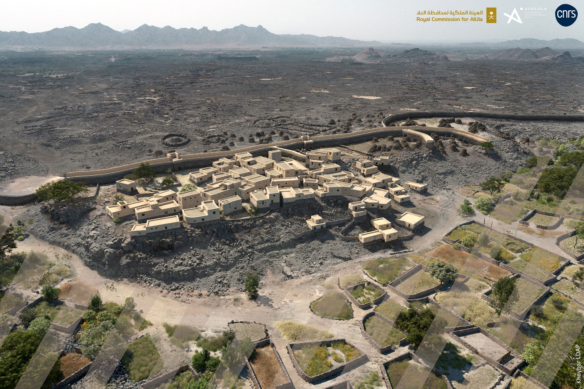 3-D virtual reconstruction of the Bronze Age site of al-Natah, Saudi Arabia