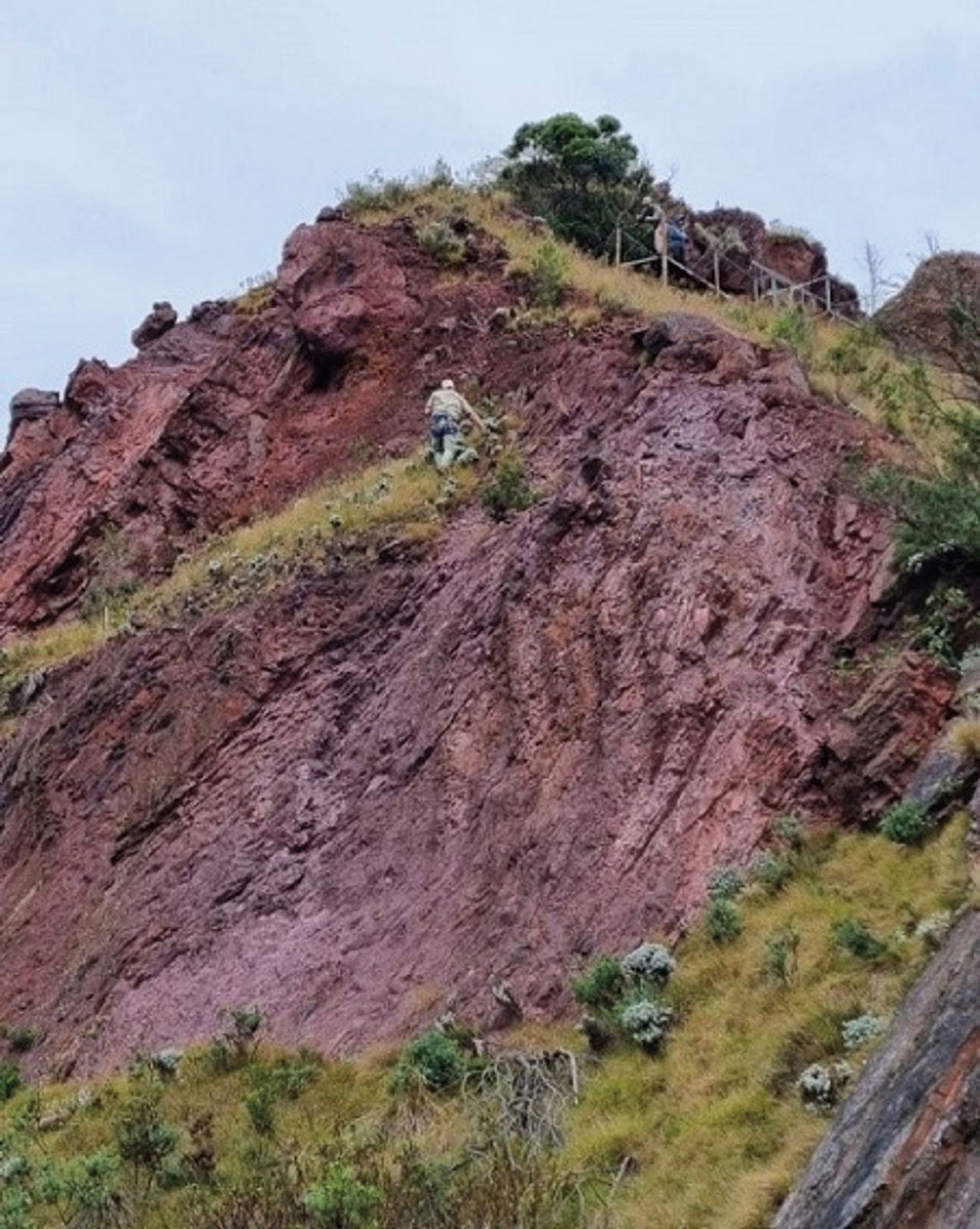 Ocher mine, Lion Cavern, Eswatini