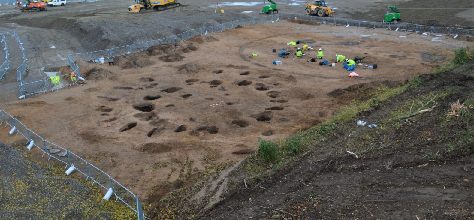 Roundhouse excavation, Inverness, Scotland