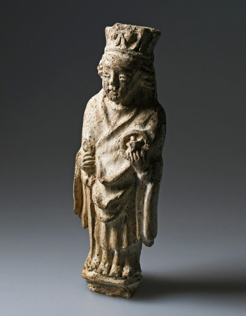 Saint Catherine statuette