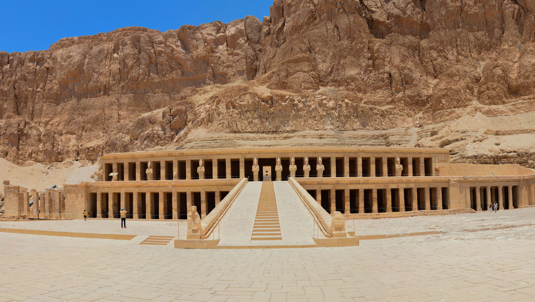 Mortuary temple of Hatshepsut, Deir el-Bahari, Egypt