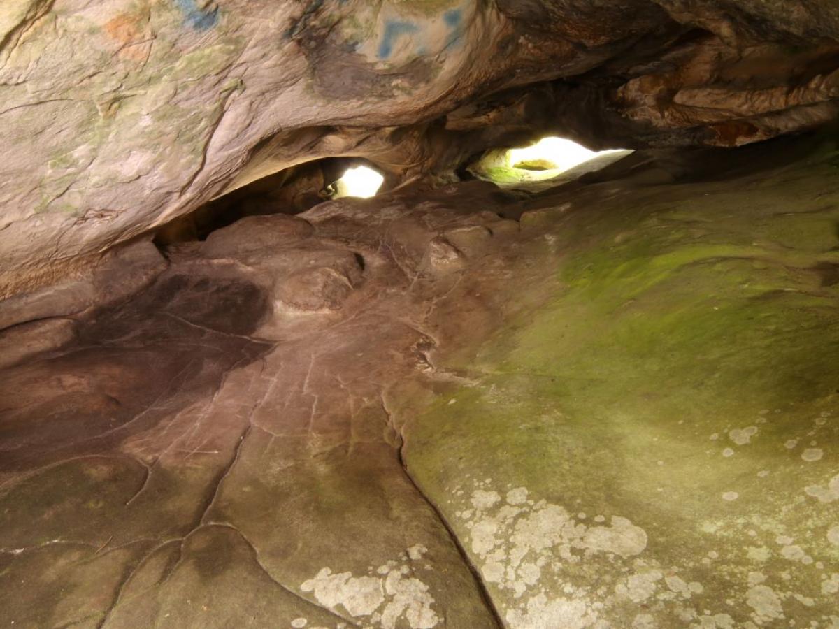 3-D map on cave floor, Ségognole 3, France