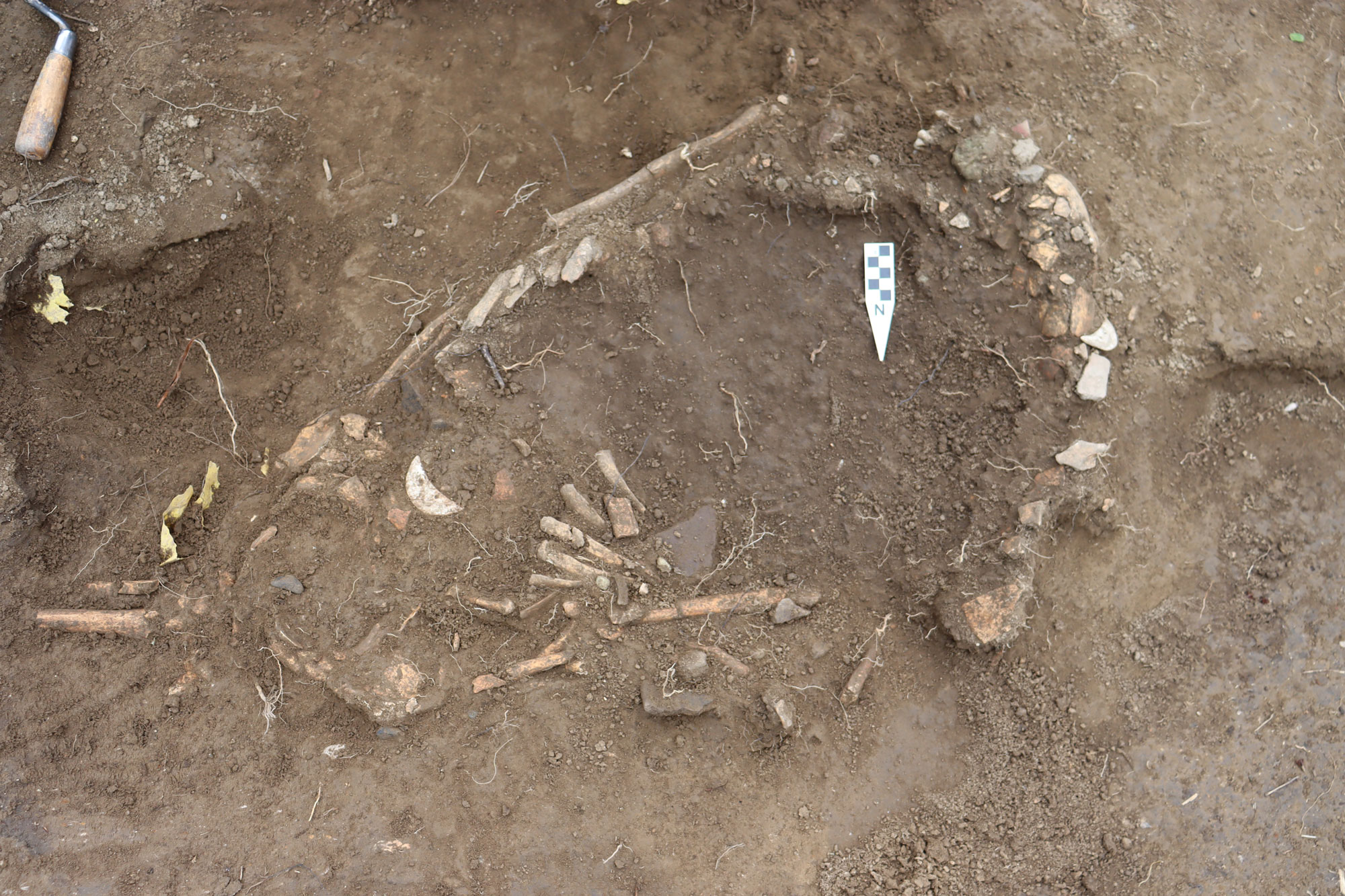 Woman's burial, Manteno, Ecuador