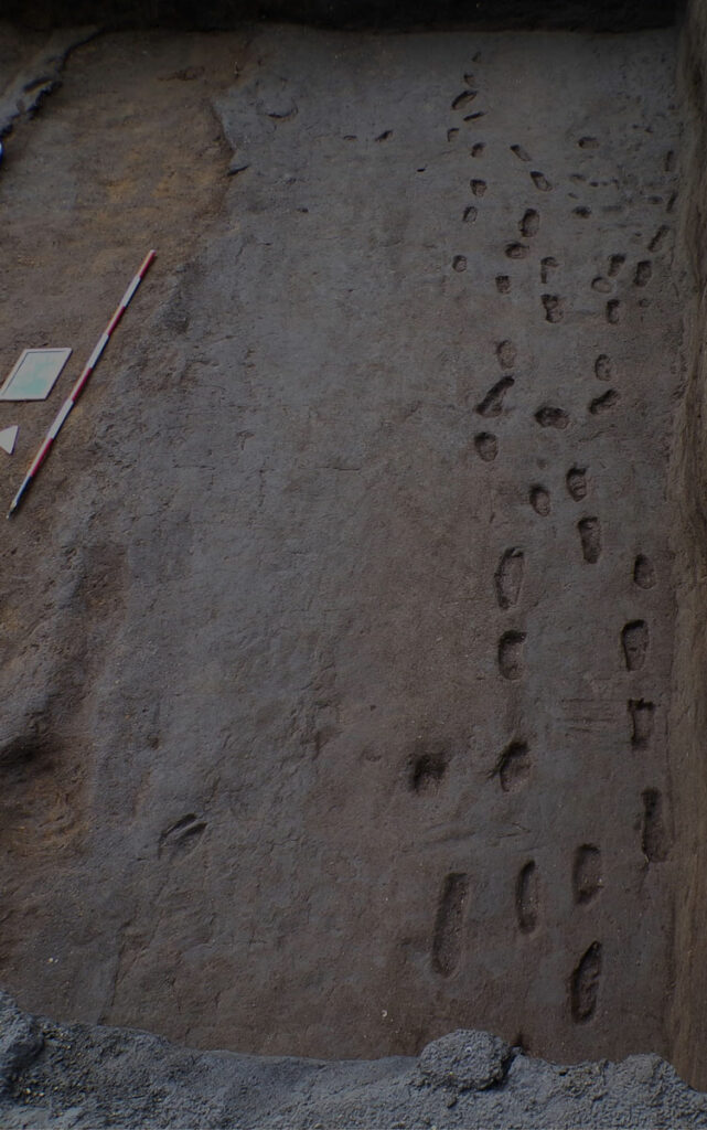 Bronze Age footprints, Salerno, Italy