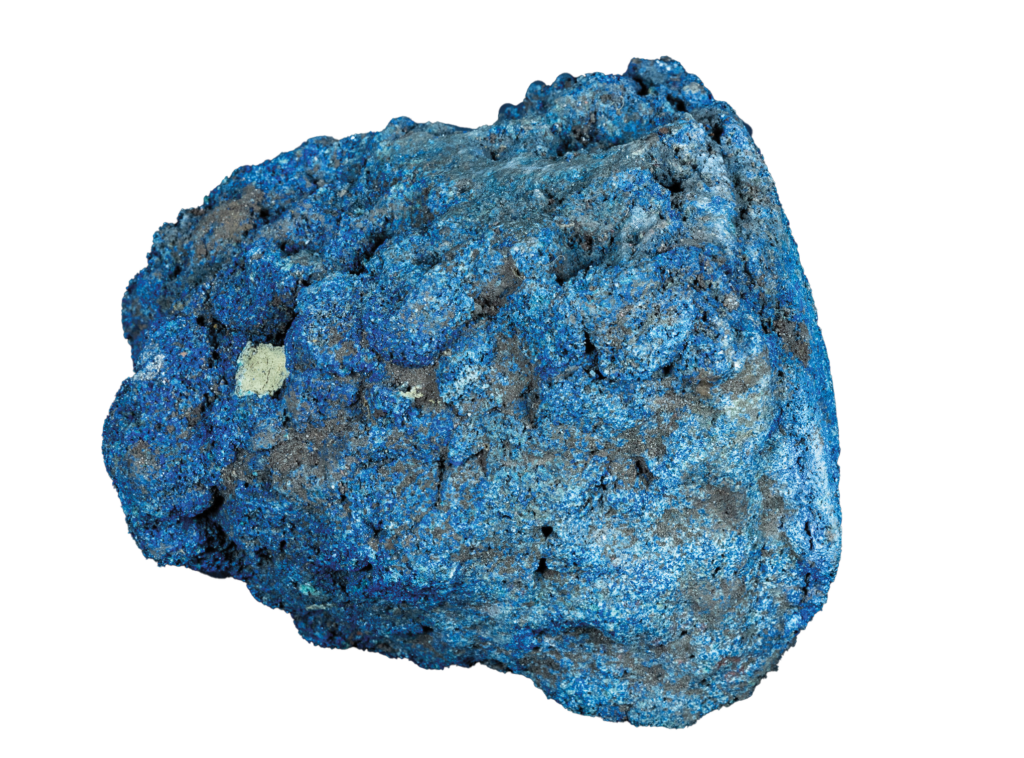 Lump of Egyptian blue pigment unearthed at Domus Aurea, Rome